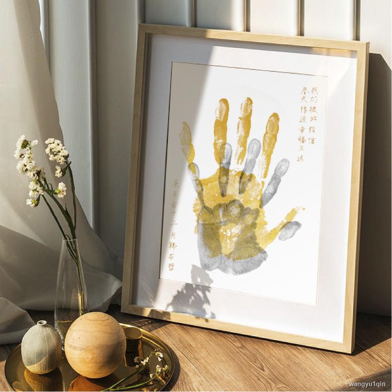 ►Khung ảnh in hình bàn tay mặt trăng dễ thương cho bé