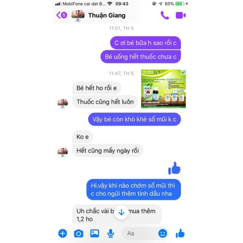 Cao ho - Cao lỏng bổ phế TM