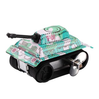 Đồ chơi xe tăng mini vặn cót, chạy trớn độc đáo cho bé
