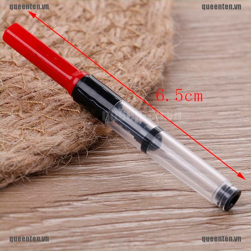 1 X Universal fountain pen ink converter standard push piston fill ink absorber QUVN
