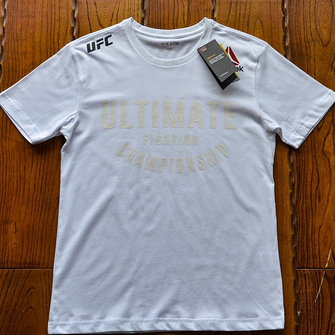 Áo Thun cotton Tay Ngắn Cổ Tròn In Hình UFC Độc Đáo