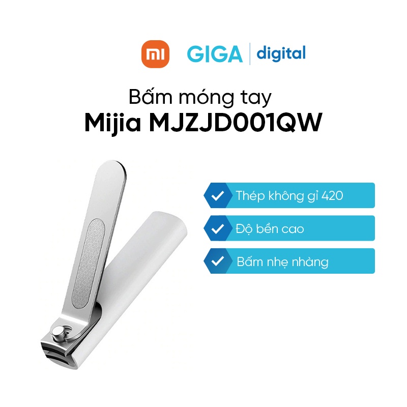 Bấm móng tay Xiaomi Mijia MJZJD001QW cao cấp sắc bén, bền, thép không gỉ -