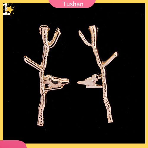 Khuyên tai nữ hình cành cây sáng tạo