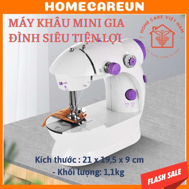 Máy May Để Bàn - Máy Khâu Mini Gia Đình SIêu Tiện Lợi