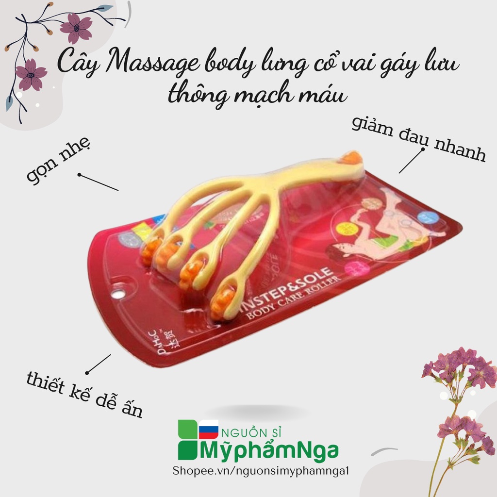 Cây Massage body lưng cổ vai gáy lưu thông mạch máu