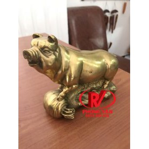 CON LỢN BẰNG ĐỒNG NGUYÊN CHẤT