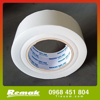 Cuộn băng keo 2 mặt bản 5cm Băng dính hai mặt khổ lớn