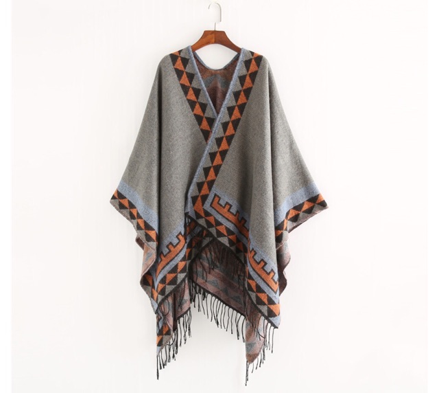 Áo len khoác PONCHO