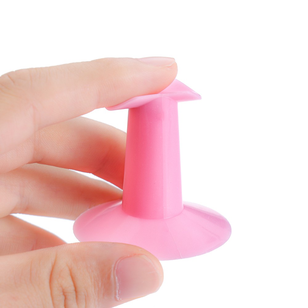 (Hàng Mới Về) Set 2 Giá Đỡ Ngón Tay Hỗ Trợ Sơn Móng Tay Bằng Nhựa Diy