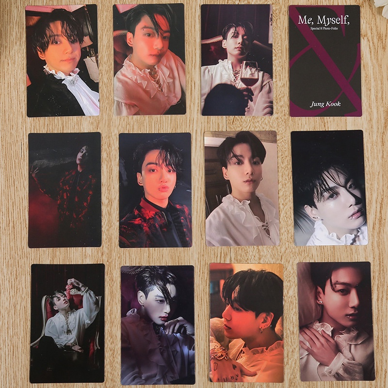 Bộ Thẻ Ảnh Nhóm Nhạc BTS Bangtan Boys Me, Myself, and Jung Kook 'Time Difference