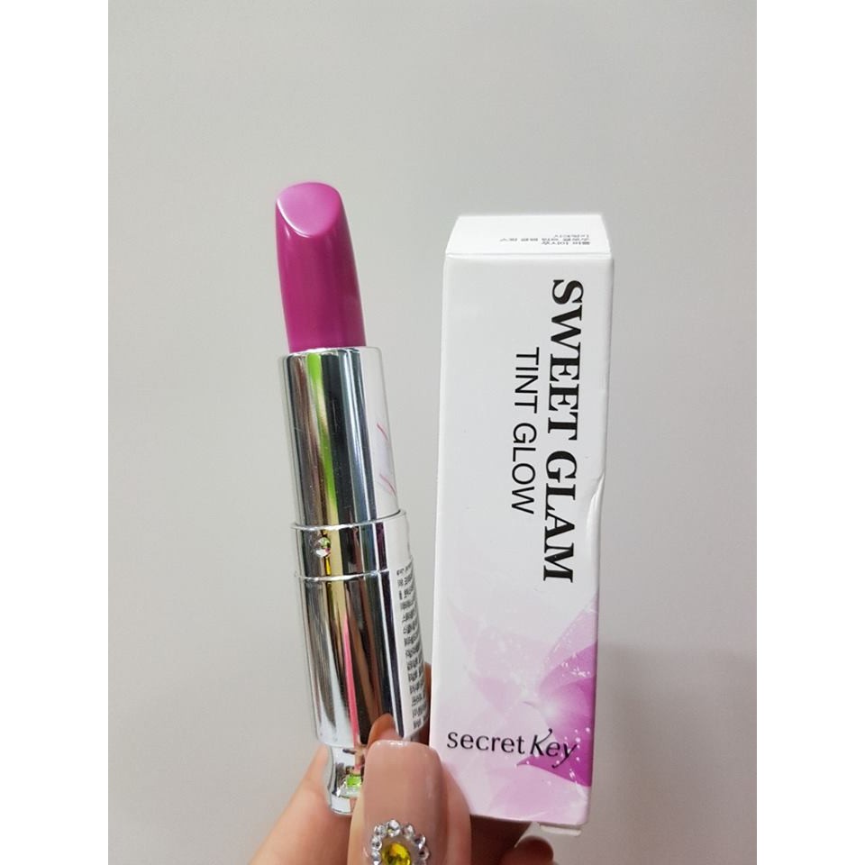 SON DƯỠNG SECRET KEY SWEET GLAM TINT GLOW CHÍNH HÃNG - 5267