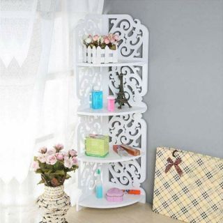 kệ góc 4 tầng hoa văn