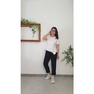 Bigsize công sở - áo công sở vạt rũ