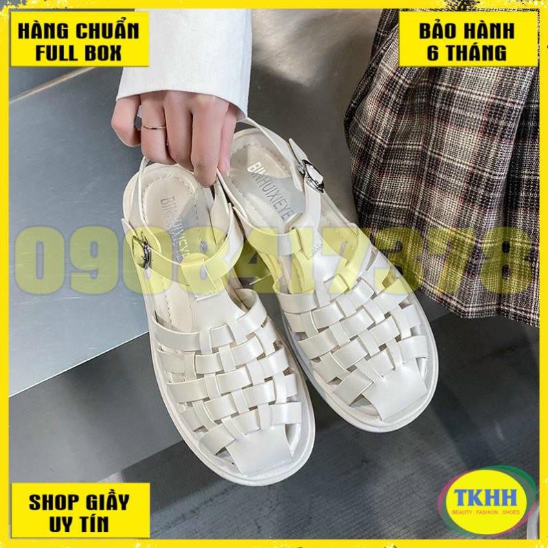 SANDAL RỌ NHỰA ĐẾ THÔ -HHST