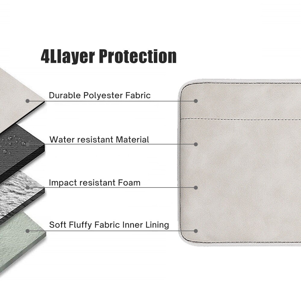 Túi đựng máy tính bảng DLLENCASE A172 thích hợp cho iPad mini 6 air 4 10.9 2020 2021 pro 11 2019 10.2