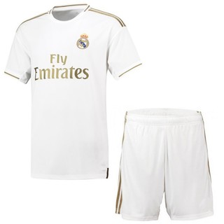 Quần Áo bóng đá CLB Real (Trắng) Mùa giải 2019/20 - Vải thun lạnh xịn