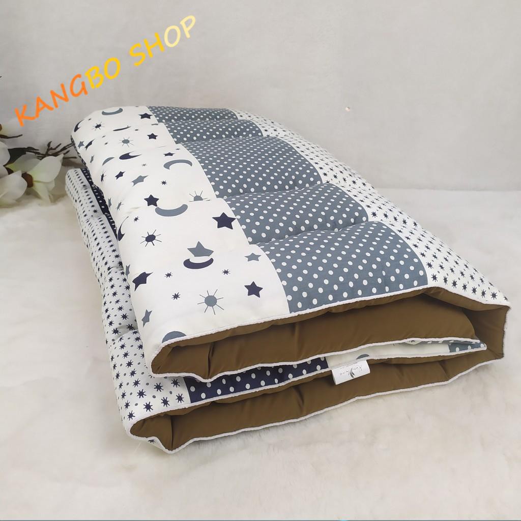 [Size Lớn] Đệm ngủ văn phòng chất liệu cotton chần gòn Kim Home size lớn cho một người 90x200 CM