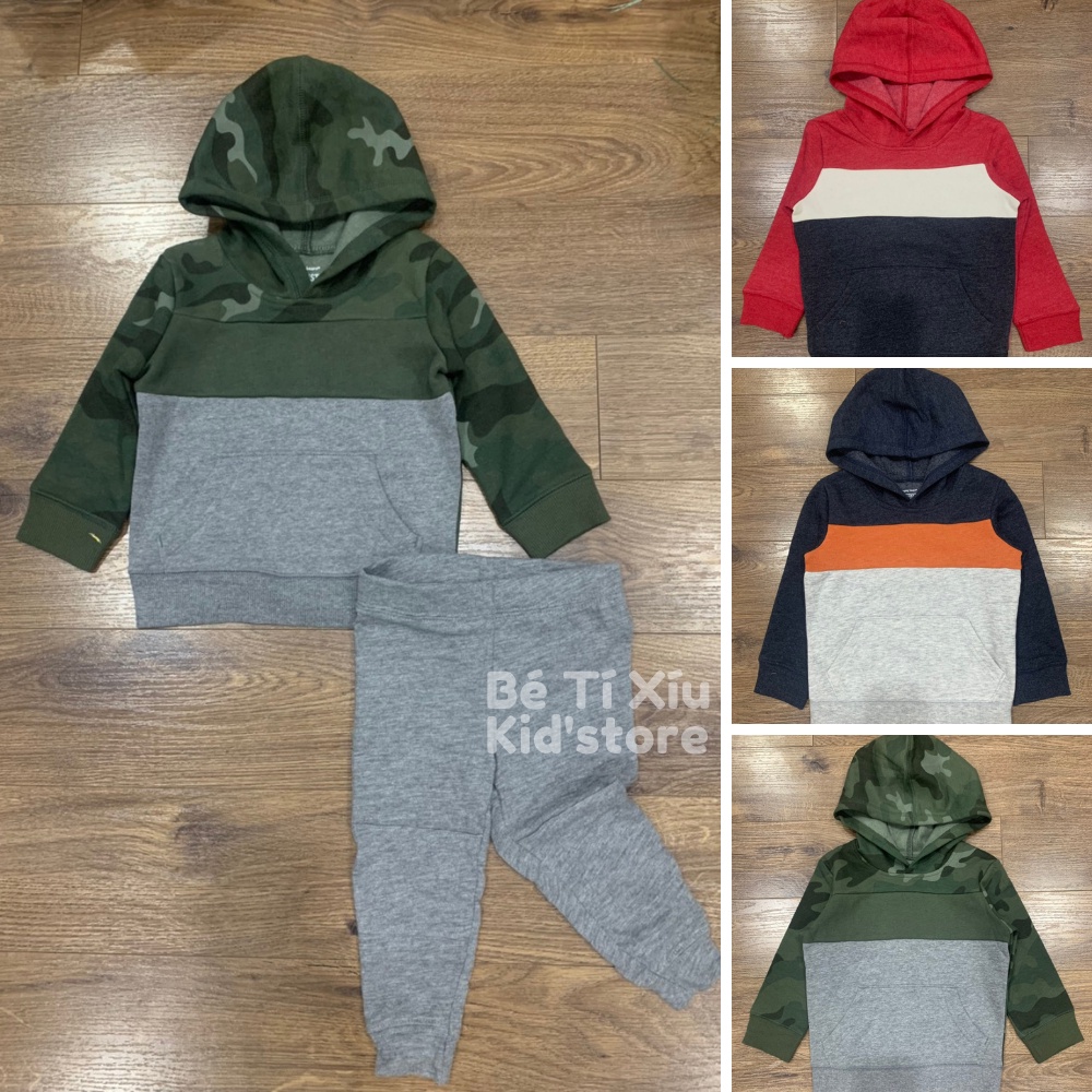 Áo Nỉ Bông Hoodie Cho Bé 10-40Kg Hàng Xuất Dư Rất Đẹp