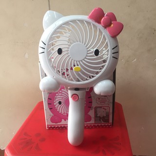 Quạt mini hình Hello Kitty (Hai chế độ gió)