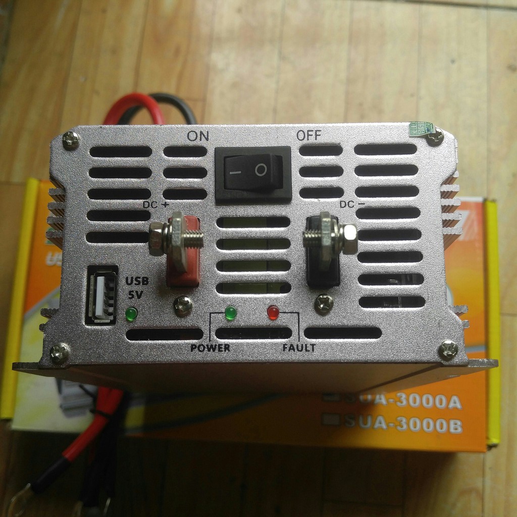 Kích điện, đổi điện 12v ra 220v công suất 3000w