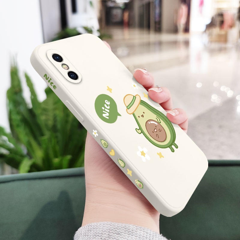 Ốp Điện Thoại Họa Tiết Trái Đu Đủ Màu Sắc Cho IPhone X XS XR XS Max