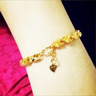 Lắc tay nữ cỏ 4 lá