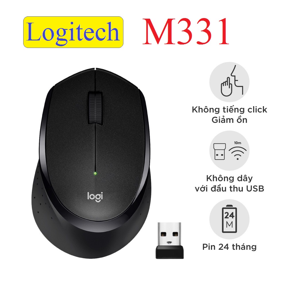 Chuột không dây Logitech M331