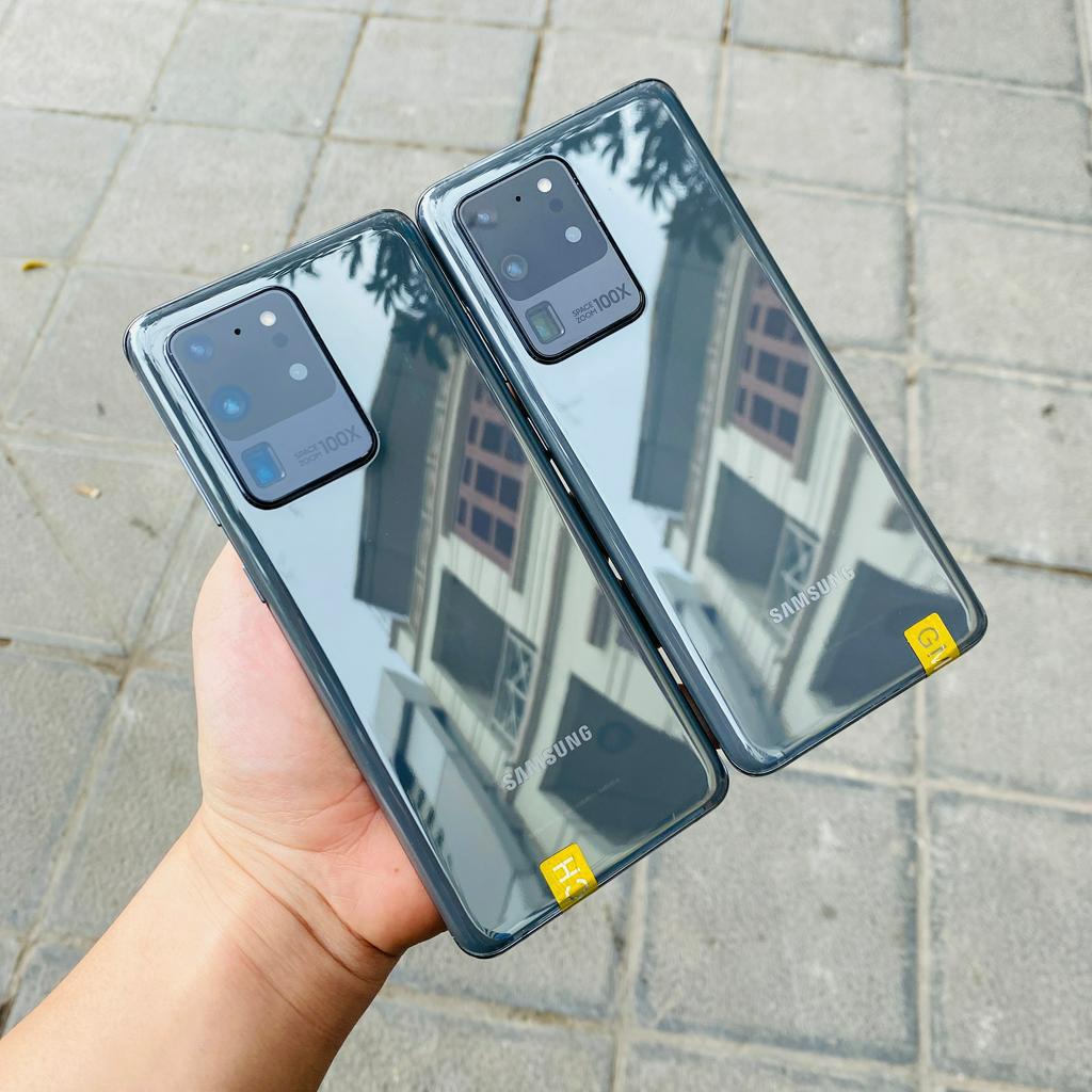 Điện thoại Samsung S20 Ultra Ram 12GB Rom 256GB  siêu đẹp - Đủ màu Đen và Xám bảo hành 6 tháng