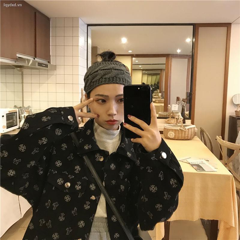 Áo Khoác Denim Dáng Rộng Phong Cách Thời Trang 2020 Cho Nữ