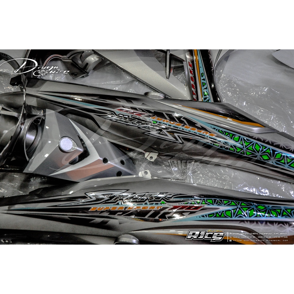 Tem Sirius Full Bạc Mẫu Cánh dán