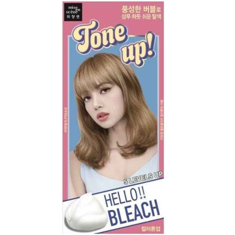 TẨY TÓC BỌT BIỂN TONE UP HELLO BUBBLE BLACKPINK HÀN QUỐC