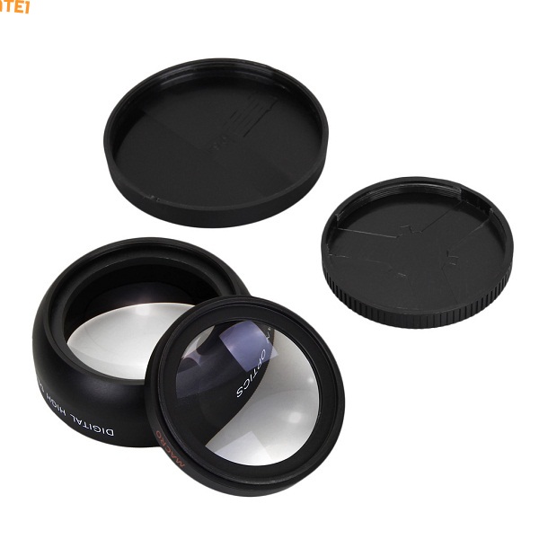 [CUTICATE1]Universal Digital High Definition 58mm 0.45X Super Wide Angle Lens Macro