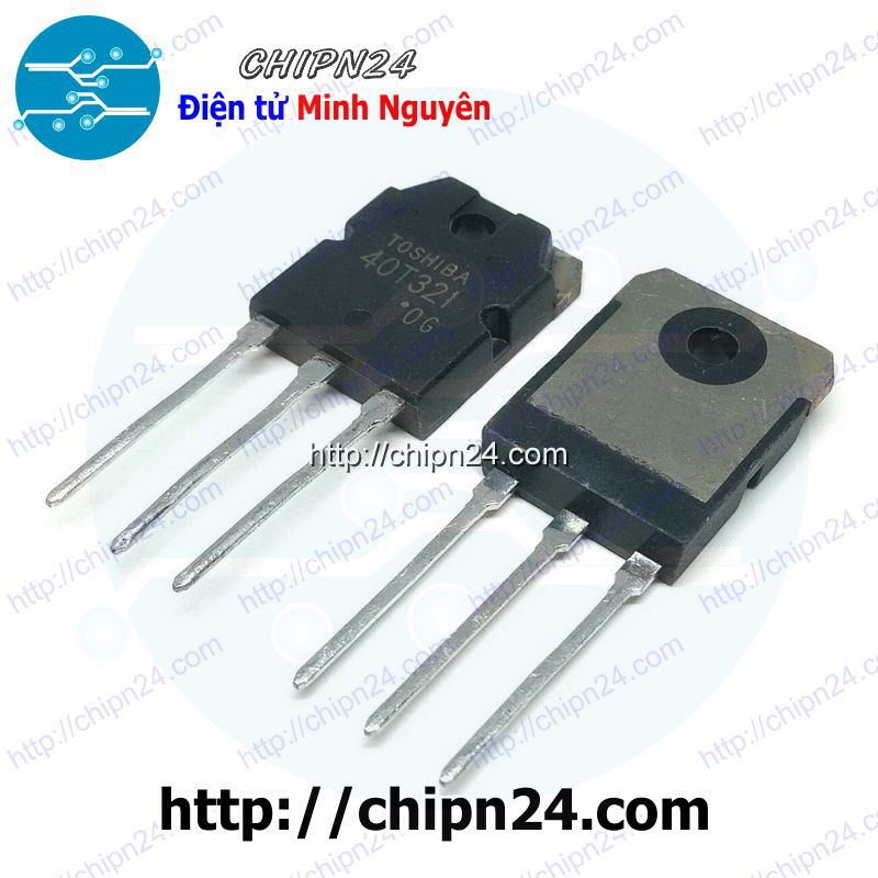 [1 CON] Mosfet 40T321 TO-3P 40A 1500V Kênh N (GT40T321 40T 321) (Mosfet công suất)