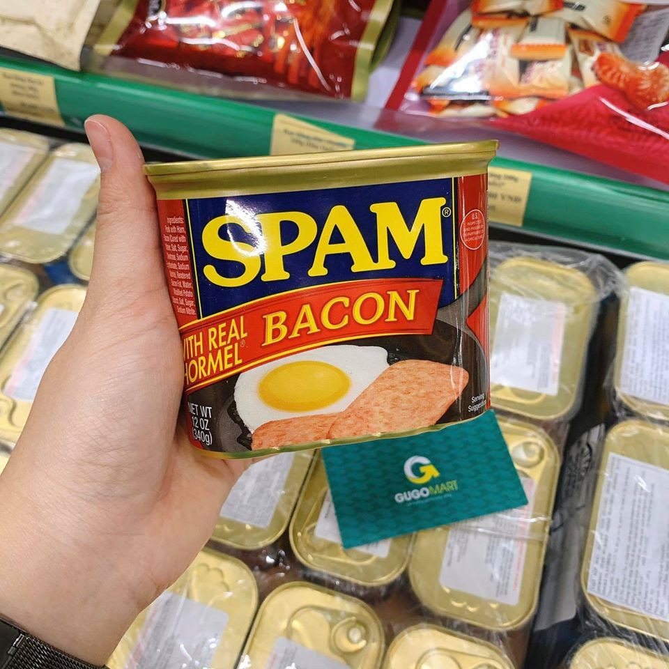 Thịt hộp Spam các loại 340g (Mỹ)