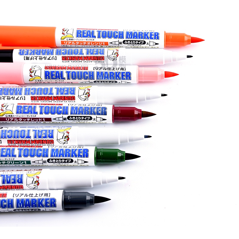 Set 6 Bút Gundam Marker Set cơ bản, kim loại, tô màu…