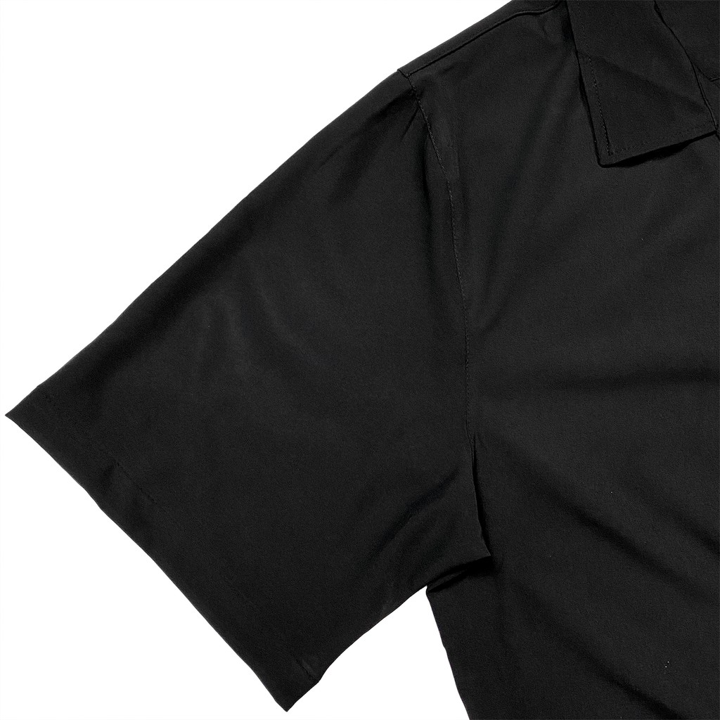 Áo sơ mi Đen Hoa Cúc | BigBuy360 - bigbuy360.vn