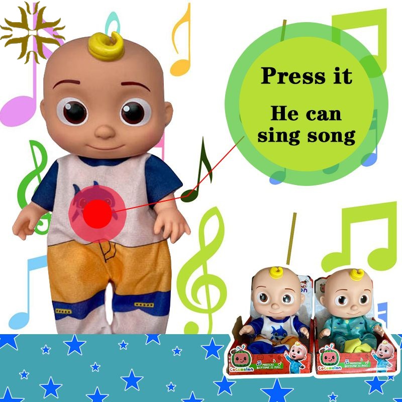 Thú Nhồi Bông Hình Jojo Có Nhạc Mới Dễ Thương Làm Quà Tặng Cho Bé JP3