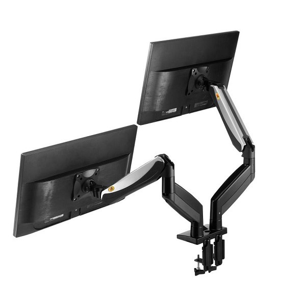 Giá Treo Máy Tính [ 2 Màn Hình ] 17" - 27 " NB -  F185 A [ HÀNG CHÍNH HÃNG ] - Model 2020 | BigBuy360 - bigbuy360.vn