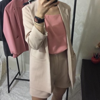 Combo áo vest quần short+ chân váy A size L