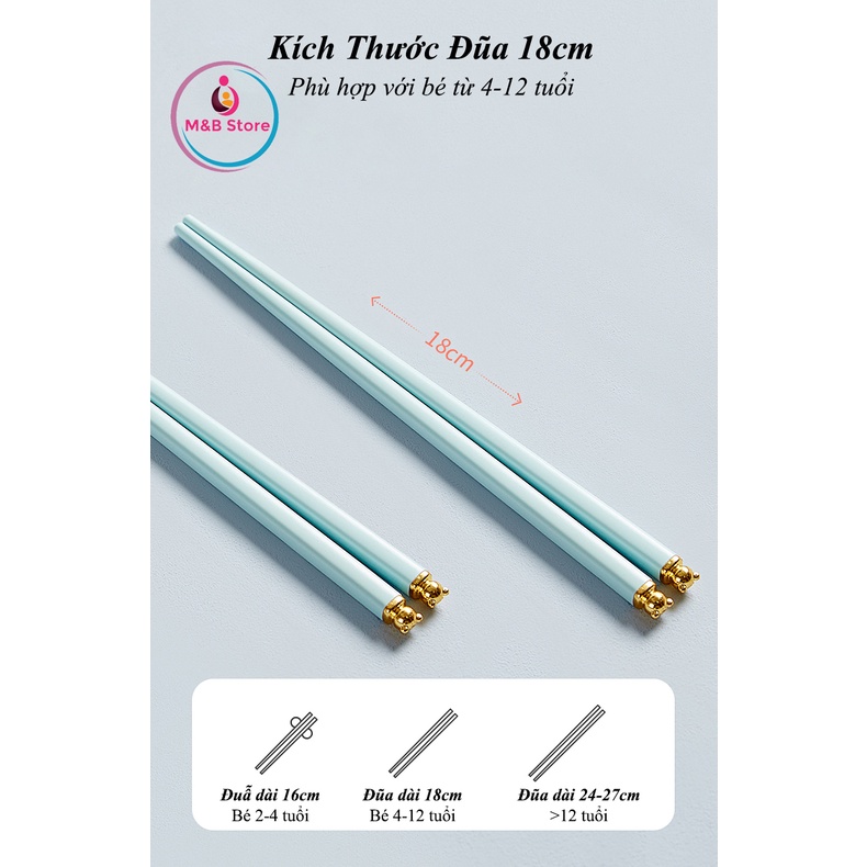 Đũa Tập Gắp Cho Bé 4-12 Tuổi - KUB