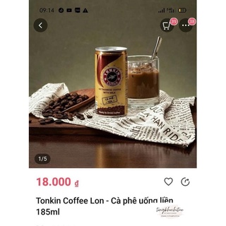 Combo 5 Lon Cafe Sữa TONKIN , TONGKHOCHITUE