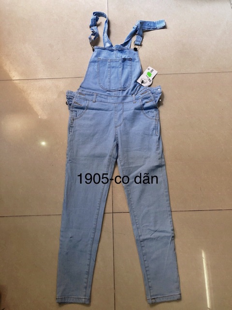 Quần yếm jean ôm body co dãn - quần yếm bò ôm body co dãn | WebRaoVat - webraovat.net.vn