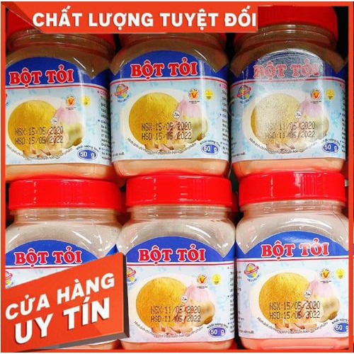 Bột tỏi Thiên Thành 50g [HÀNG VIỆT NAM CHẤT LƯỢNG CAO] gia vị nấu ăn, dược liệu quý trong y học cổ truyền