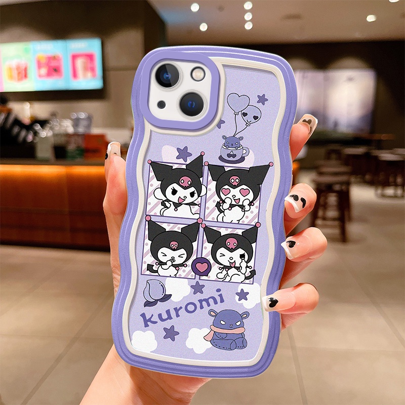 Ốp Điện Thoại TPU Dẻo In Hình Anime Kuromi Chống Rơi Vỡ Cho iPhone 11 14 13 12 iPhone 7 8 7 Plus 8 Plus 6 6s 6 Plus 6s Plus