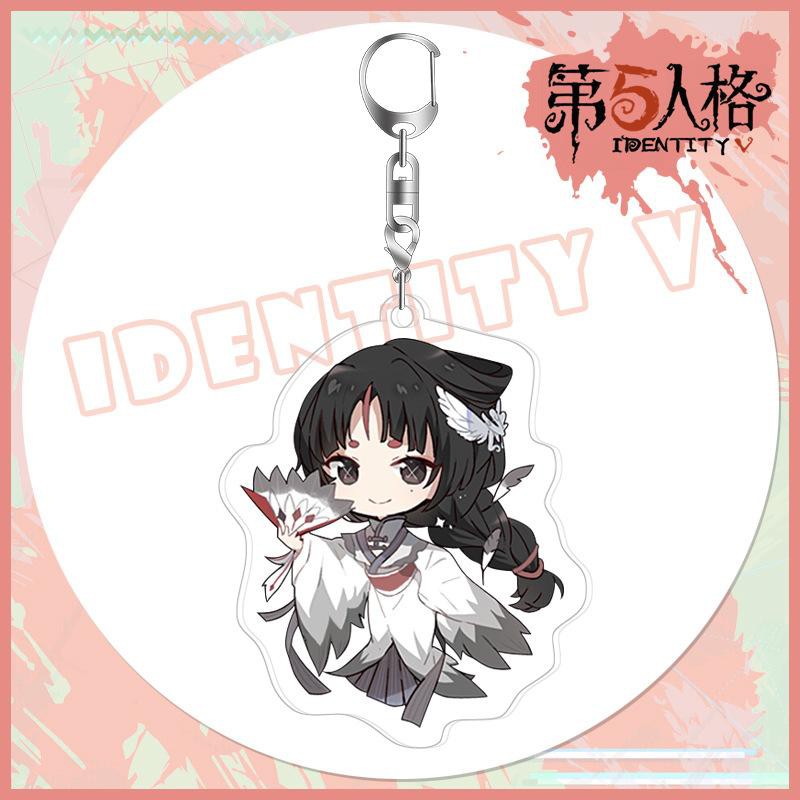 (Mica trong acrylic M2) Móc khóa Identity V Nhân cách thứ năm in hình anime chibi