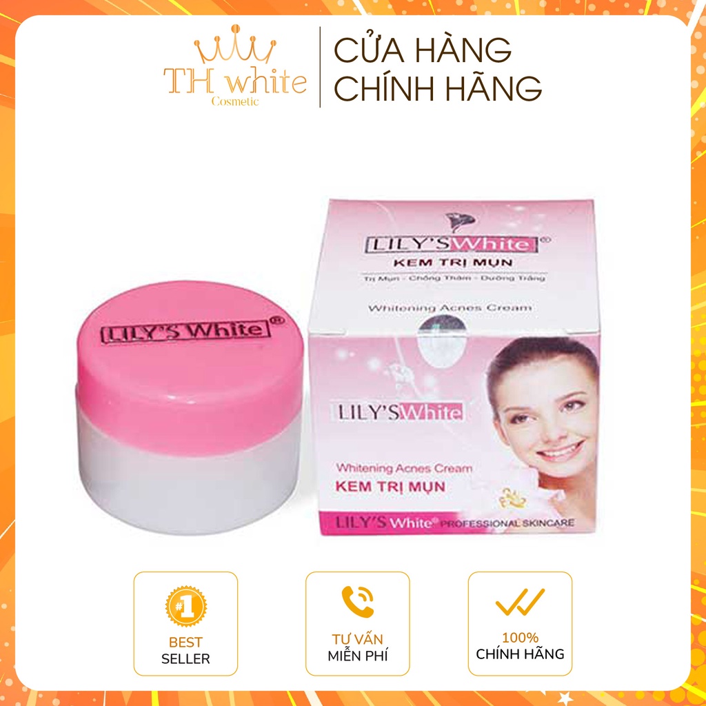 Kem Ngứa mụn LyLy white [ 16gr ]