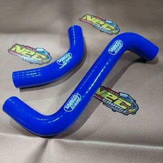 1 Bộ Ống Tản Nhiệt Màu Xanh Dương Cho ninja rr ss kis kr 150