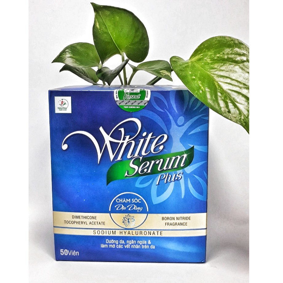 Viên Serum dưỡng da mặt White serum Plus