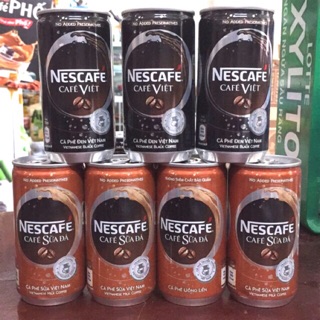 Cà Phê Non Uống Liền Nescafe Sữa/Đen 170ml