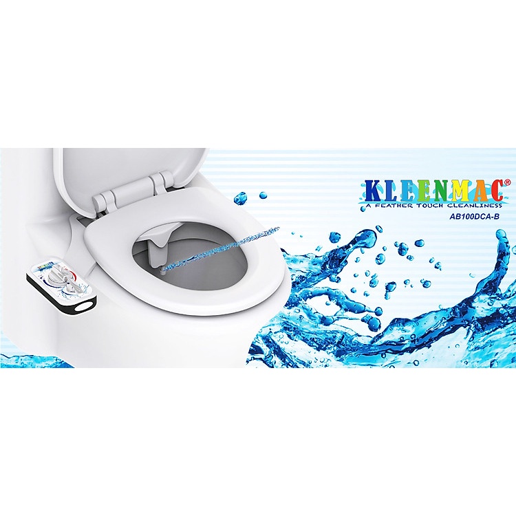 Vòi xịt rửa vệ sinh tự động Kleenmac Thiết bị Bidet vệ sinh thông minh Kleenmac AB100DCA